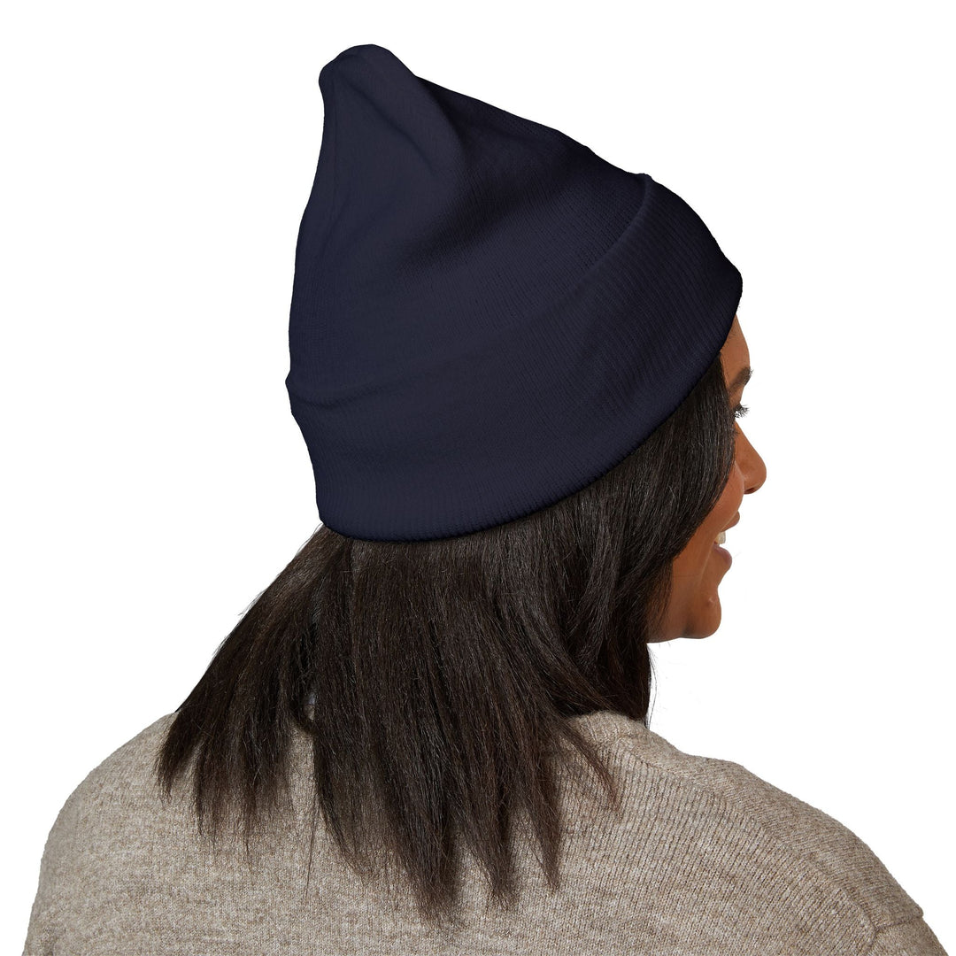 Embroidered Pet Cuffed Beanie Cozy Winter Hat for Pet Lovers