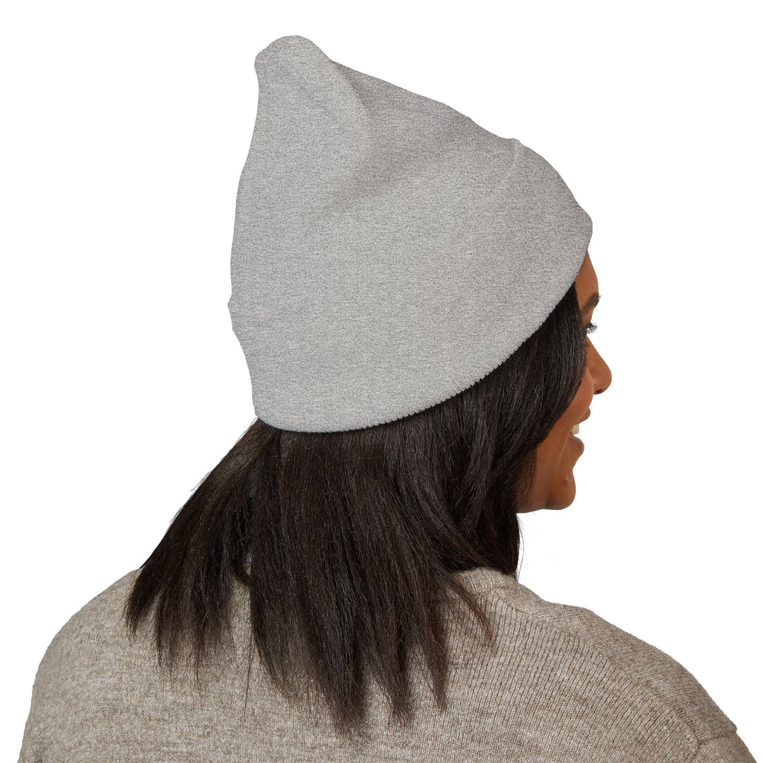 Embroidered Pet Cuffed Beanie Cozy Winter Hat for Pet Lovers
