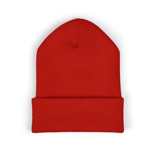 Embroidered Pet Cuffed Beanie Cozy Winter Hat for Pet Lovers
