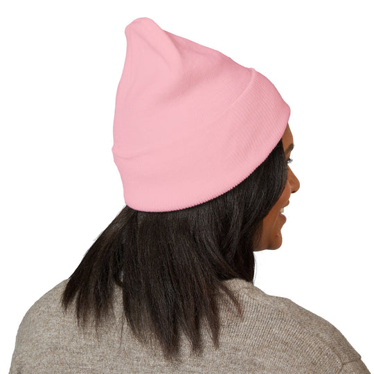 Embroidered Pet Cuffed Beanie Cozy Winter Hat for Pet Lovers