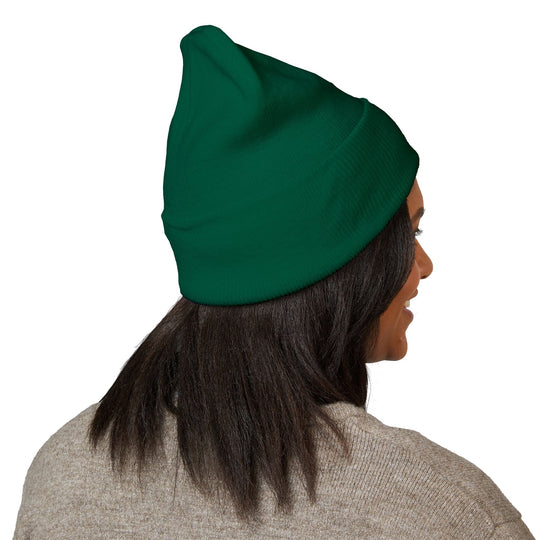 Embroidered Pet Cuffed Beanie Cozy Winter Hat for Pet Lovers