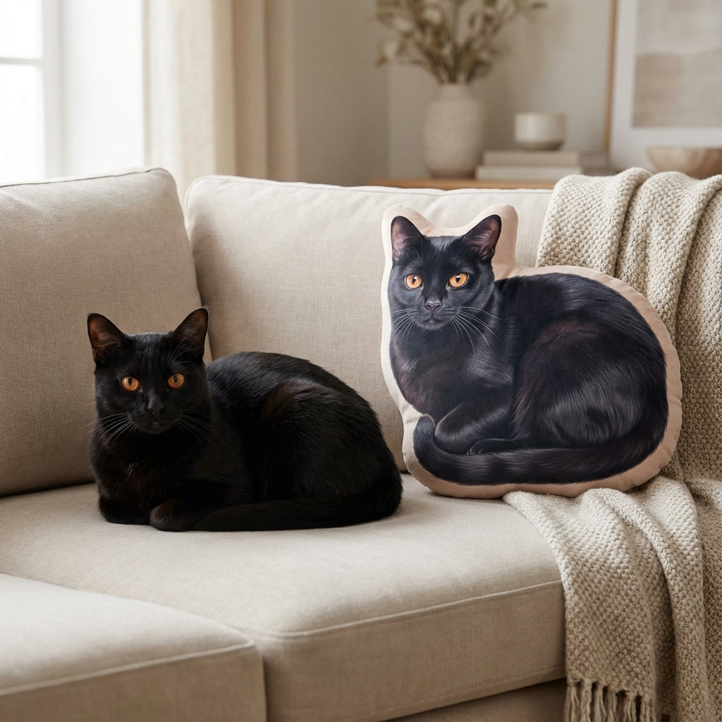 Custom Pet Shaped Pillow That Looks Like Your Pet
