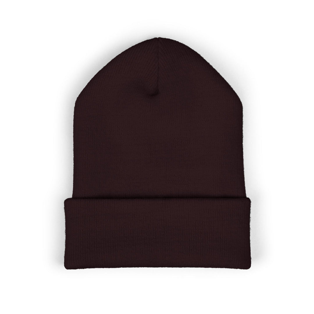 Embroidered Pet Cuffed Beanie Cozy Winter Hat for Pet Lovers