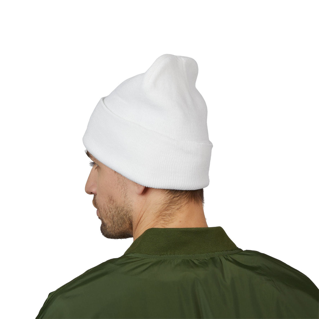 Embroidered Pet Cuffed Beanie Cozy Winter Hat for Pet Lovers