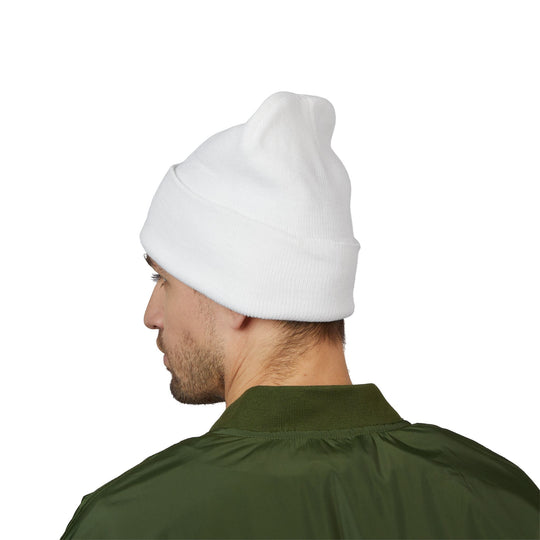 Embroidered Pet Cuffed Beanie Cozy Winter Hat for Pet Lovers