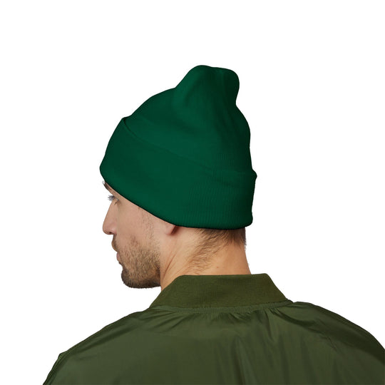 Embroidered Pet Cuffed Beanie Cozy Winter Hat for Pet Lovers