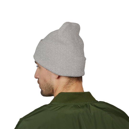Embroidered Pet Cuffed Beanie Cozy Winter Hat for Pet Lovers