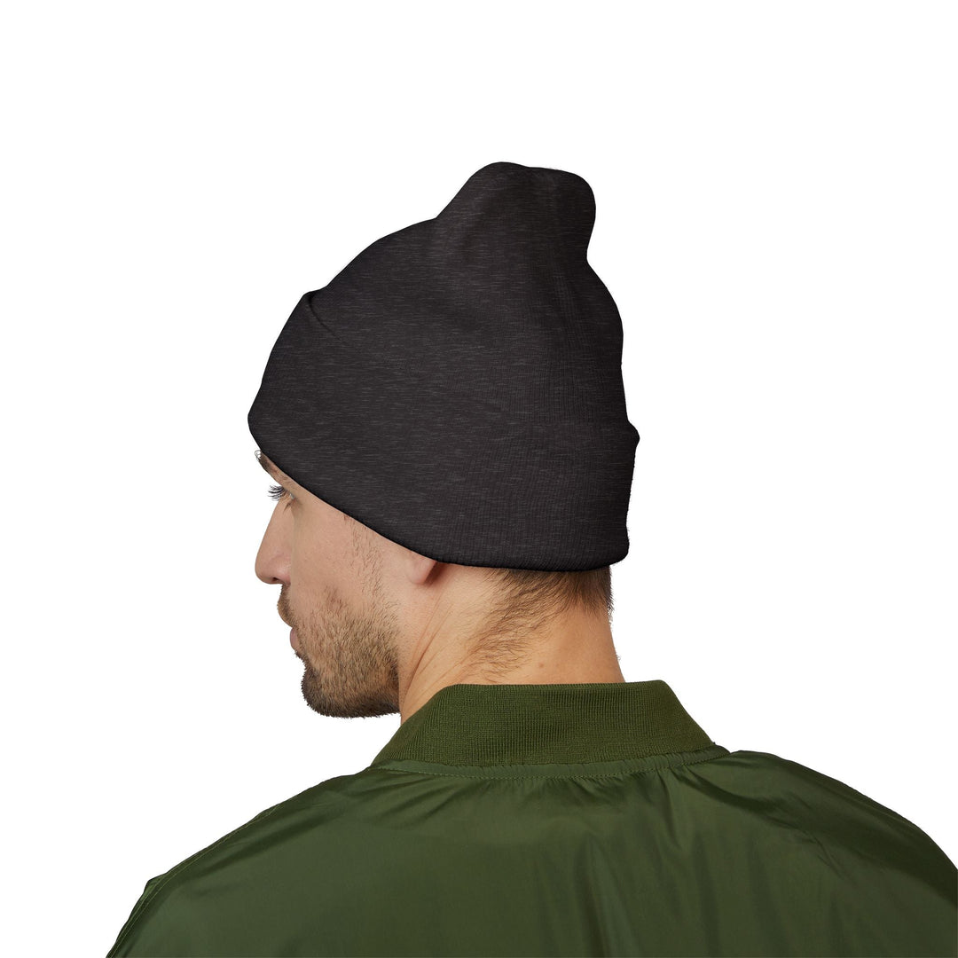 Embroidered Pet Cuffed Beanie Cozy Winter Hat for Pet Lovers