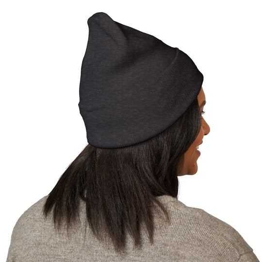 Embroidered Pet Cuffed Beanie Cozy Winter Hat for Pet Lovers