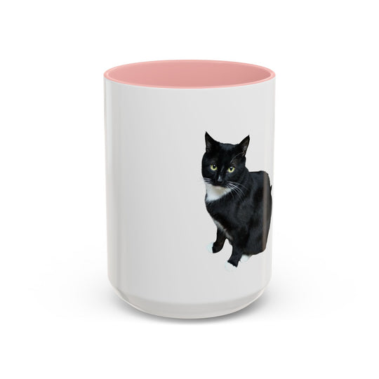 Custom Pet Accent Coffee Mug – Cute Pet Lover Gift (11/15 oz)