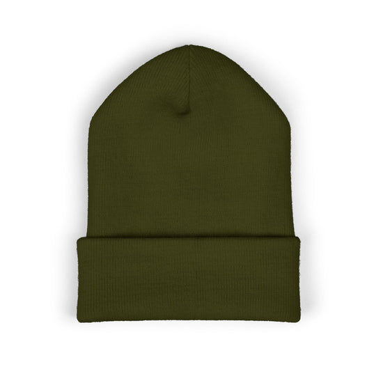 Embroidered Pet Cuffed Beanie Cozy Winter Hat for Pet Lovers