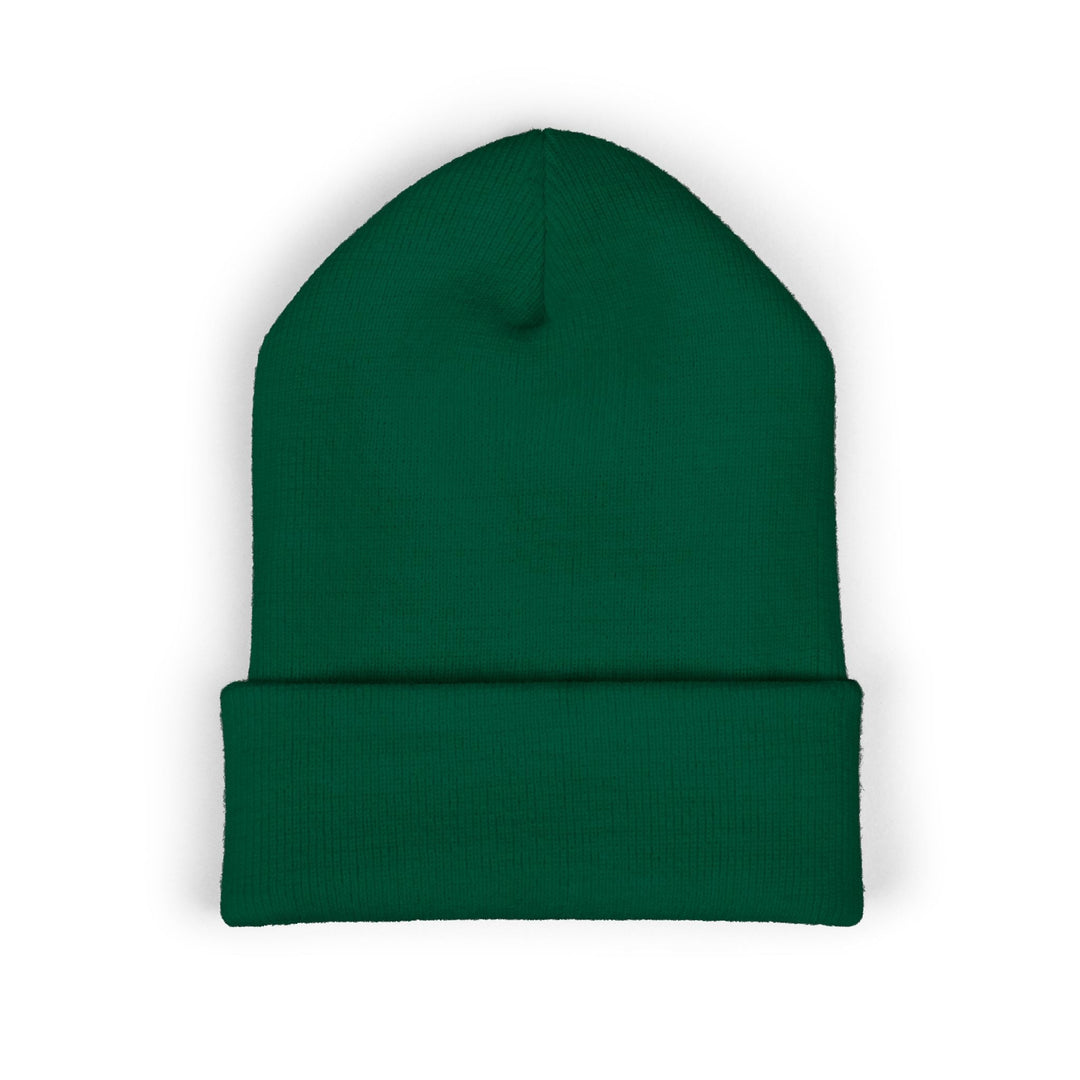 Embroidered Pet Cuffed Beanie Cozy Winter Hat for Pet Lovers
