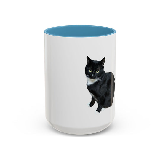 Custom Pet Accent Coffee Mug – Cute Pet Lover Gift (11/15 oz)