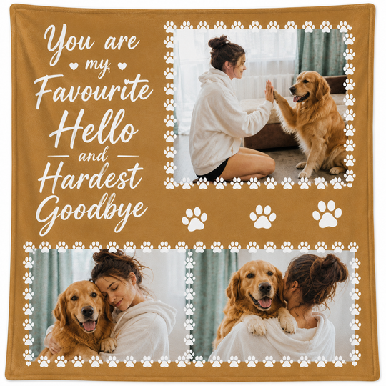 Custom Pet Memorial Blanket